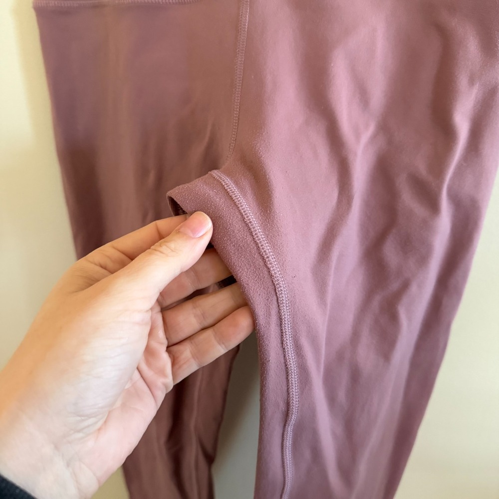 Lululemon Leggings Womens‎ S/M Mauve  Align High Rise Ankle Yoga Buttery Smooth - Picture 5 of 6